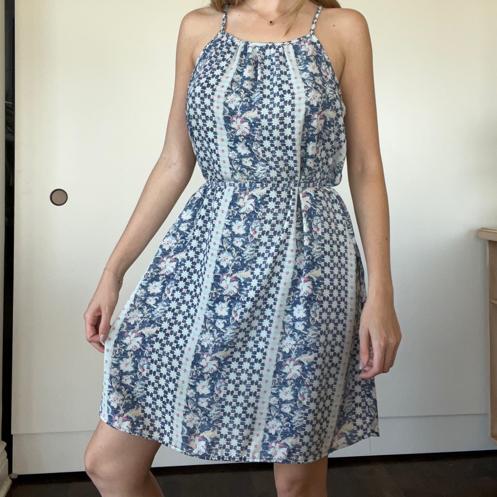 Gap dress blue and white XS great condition - Picture 13 of 14